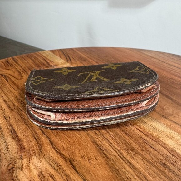 Louis Vuitton Monogram Cuvette Coin Case Vintage Petite Wallet - Picture 3 of 14